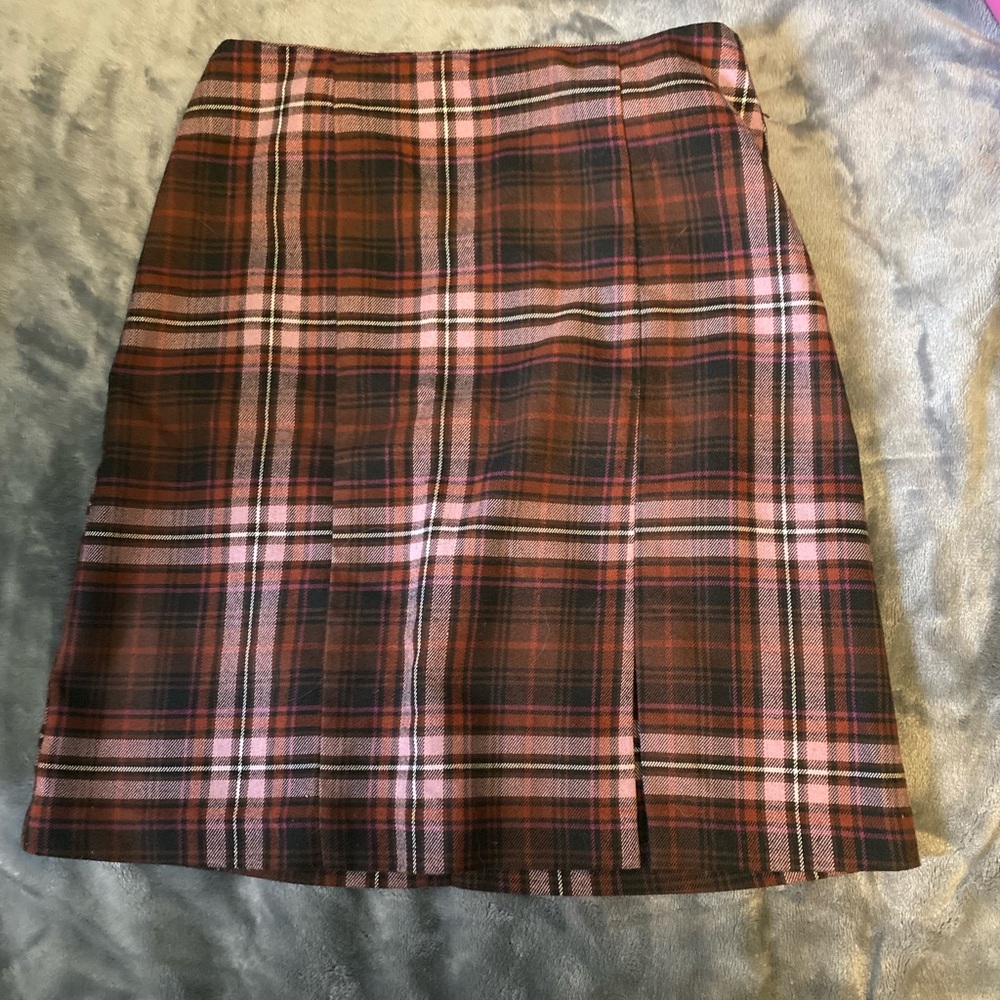 TWIK SKIRT - BURGUNDY